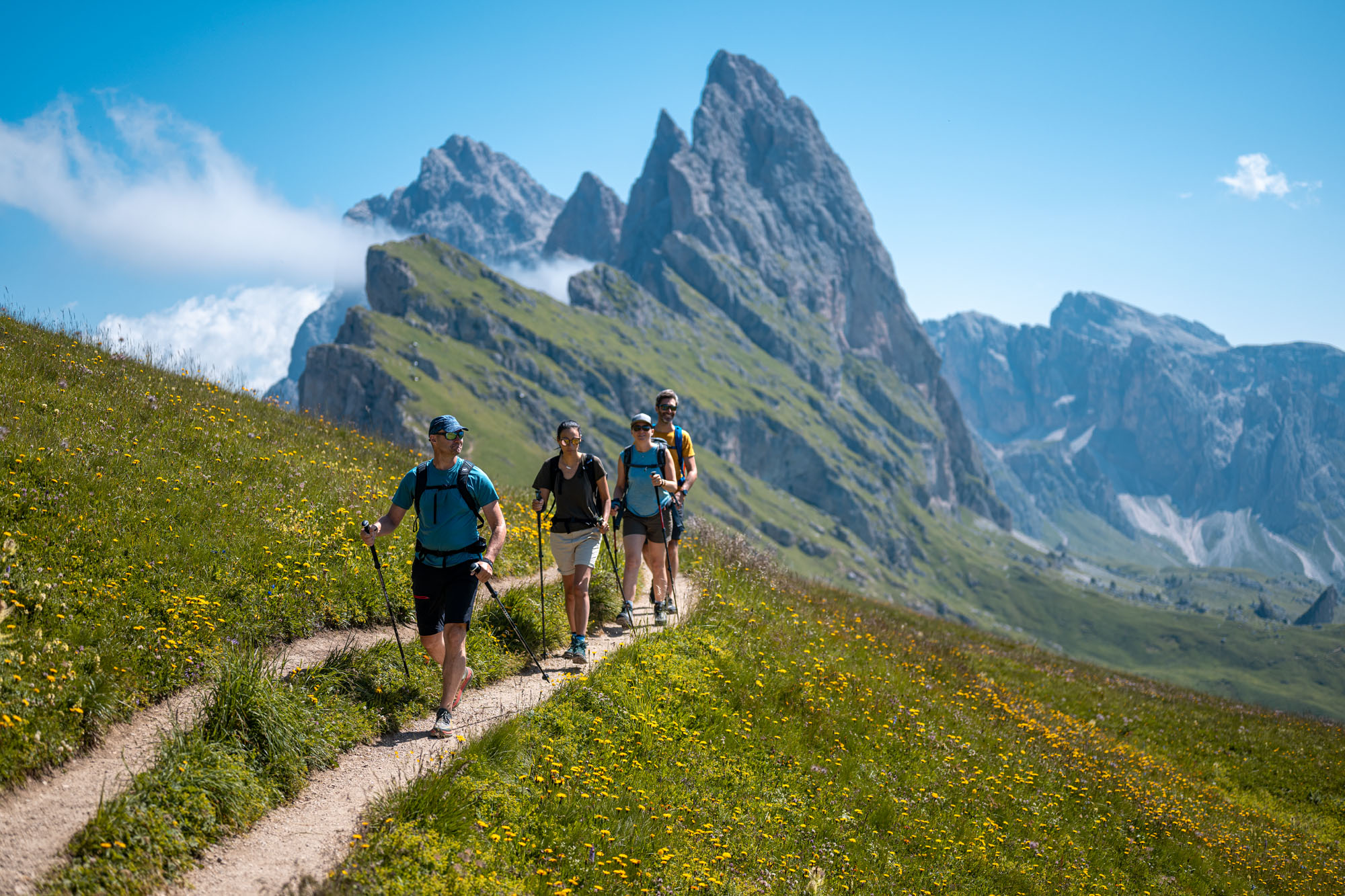 Dolomites Hiking Trips Expert Guides Dolomite Mountains