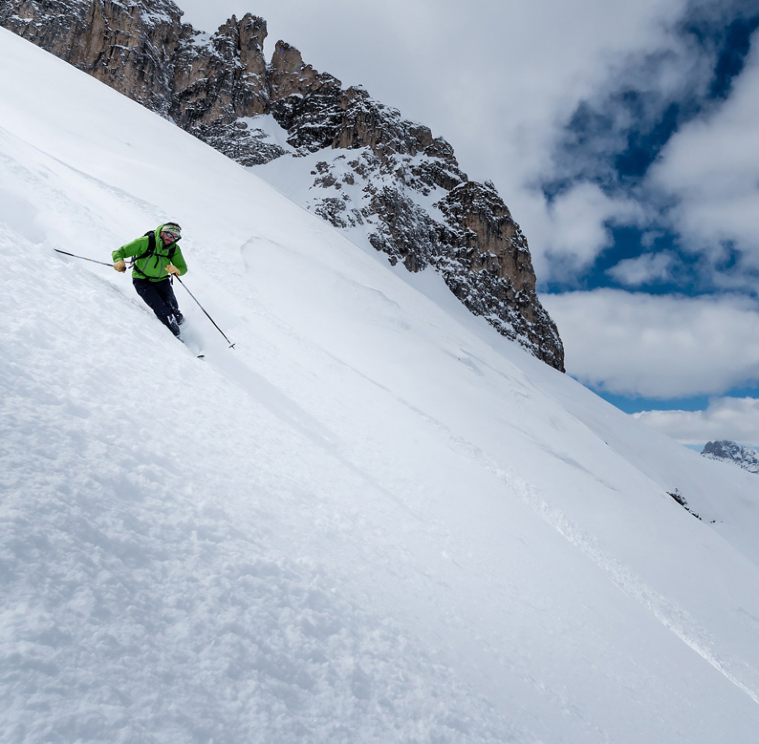 Off-Piste Freeride | Dolomites Skiing | Dolomite Mountains